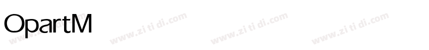 Opart Medium字体转换 Opart Medium字体转换
